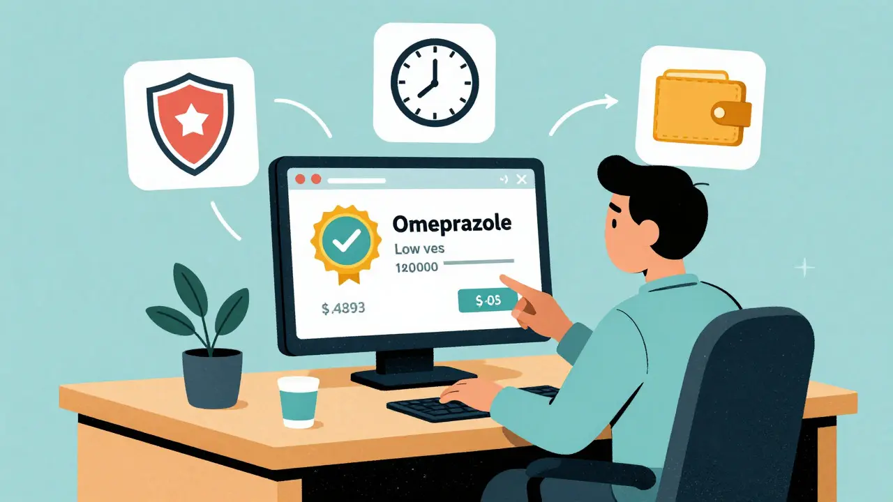 Character securely checking out generic omeprazole online